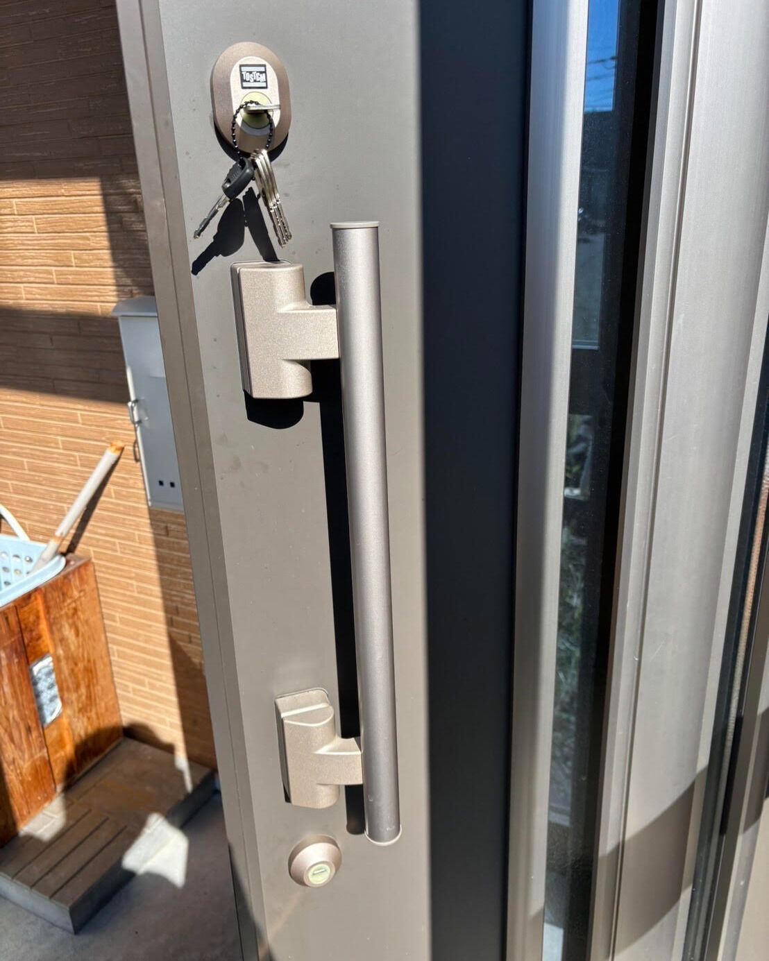 【 札幌市北区 戸建て住宅 玄関 鍵交換 】