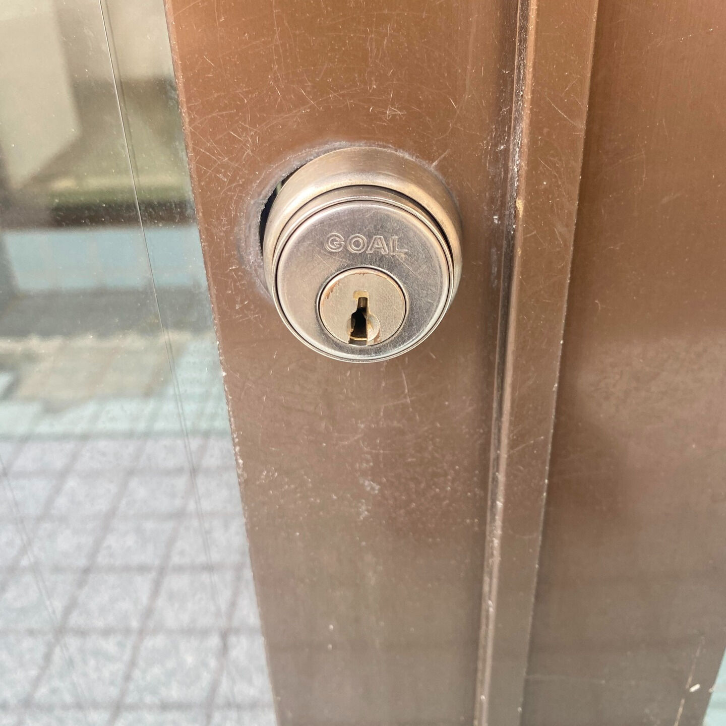 【 札幌市白石区 会社 玄関 鍵開け 】